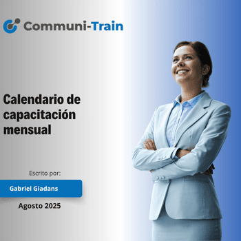 Calendario del mes de agosto